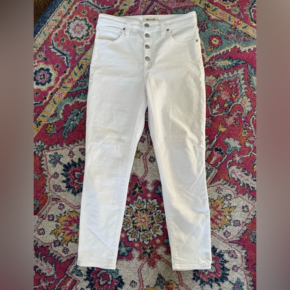 Madewell Curvy High-Rise Skinny Crop Jeans